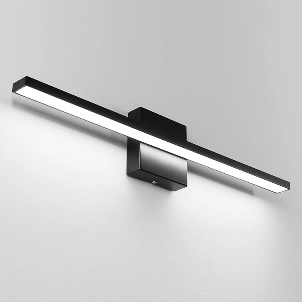 

Rotatable Black Long rods Led Wall Lamp Modern Minimalist metal Sconce Wall Light Loft farmhouse Versatile bathroom LED Lighting