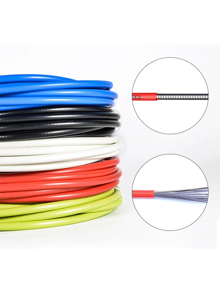 AliExpress NONE 3M Universal Bicycle Brake Cable Housing Shift Cable Wire Pipe for 4mm/5mm MTB Road Bike Derailleur Brake Line Front Rear Tube