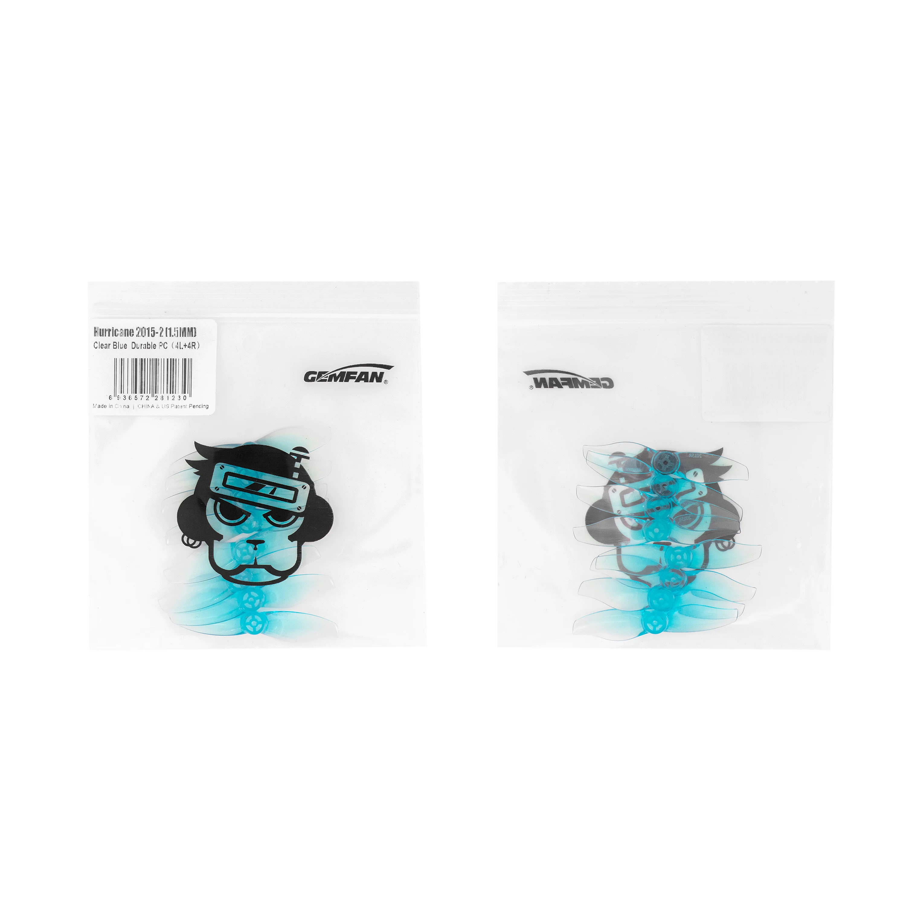 Image 7: Gemfan 2015-2 hélice à lame (lot de 8) accessoires Flash pour RC FPV course Freestyle pièces de Drones longue portée 2015 2 accessoires