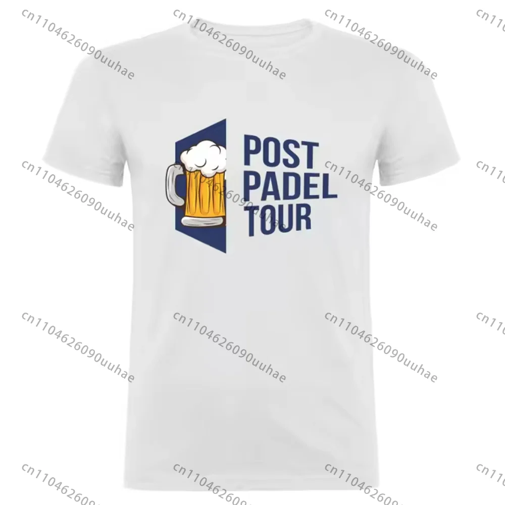 

Fashion Men Fun Board Tennis T Shirt Beer Pattern Pirnting T Shirts 100%Cotton Comfortable Oversized Casual Tees Gift Surprise