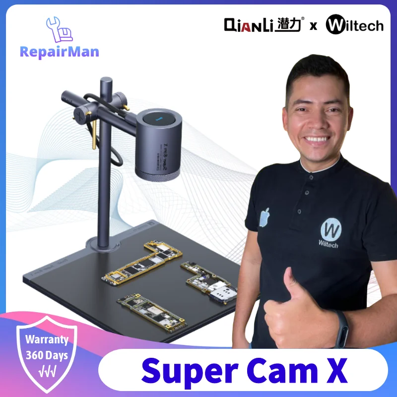 مُصَوِّر حراري ثلاثي الأبعاد Qianli-Super Cam X: تقييم عملي لاستخدامه في إصلاح الألواح الإلكترونية والكشف عن الأعطال