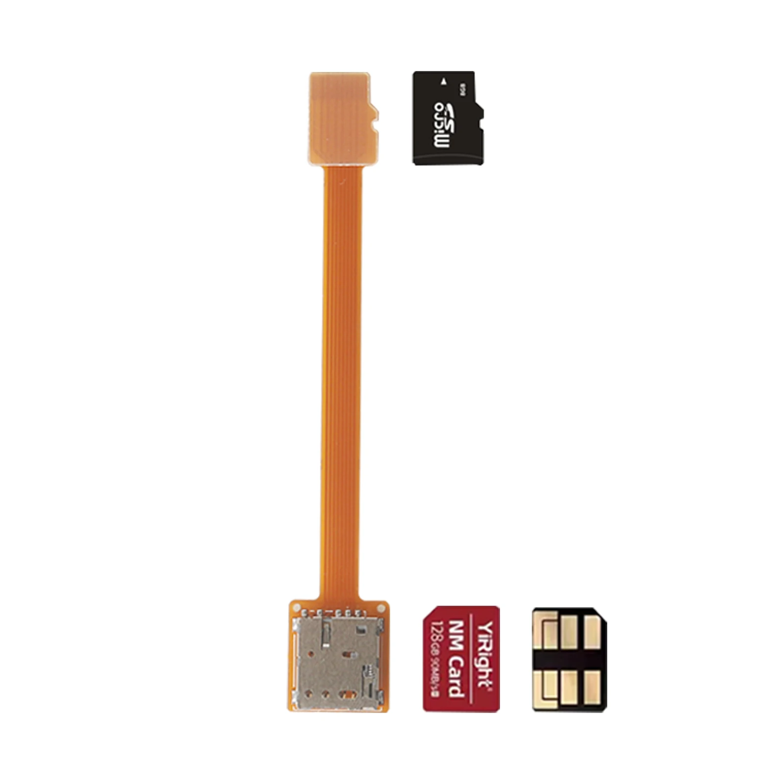 TF to NM Card Expansion Adapter External Micro SD Storage Card Monitoring Device with Heat Dissipation Test Function
