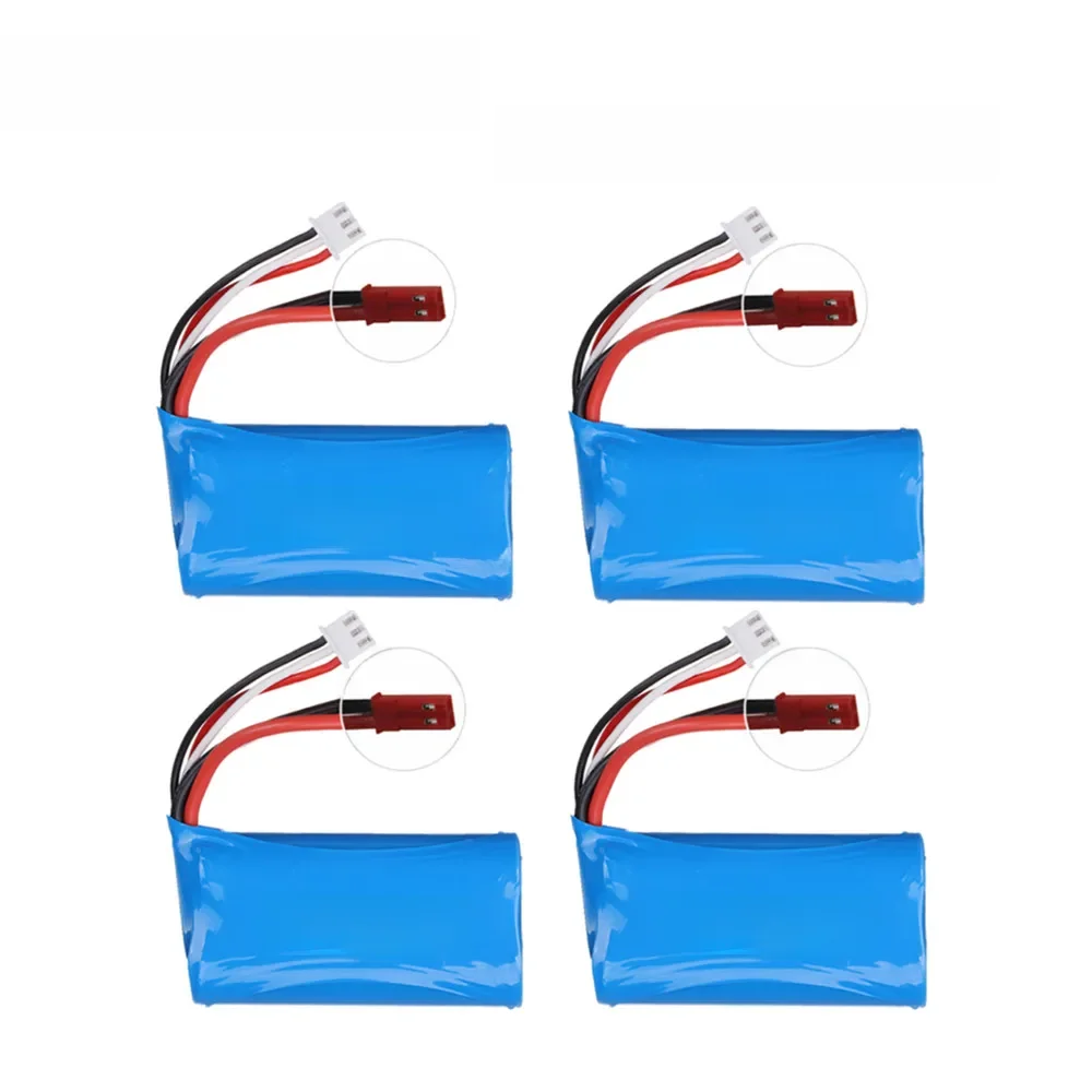 7,4 V 3000 mAh 2S 18650 lipo batterie Für Fernbedienung hubschrauber Auto Boote Spielzeug teile upgrade 7,4 V 20C 3000 mAh Li-po batterie Jst