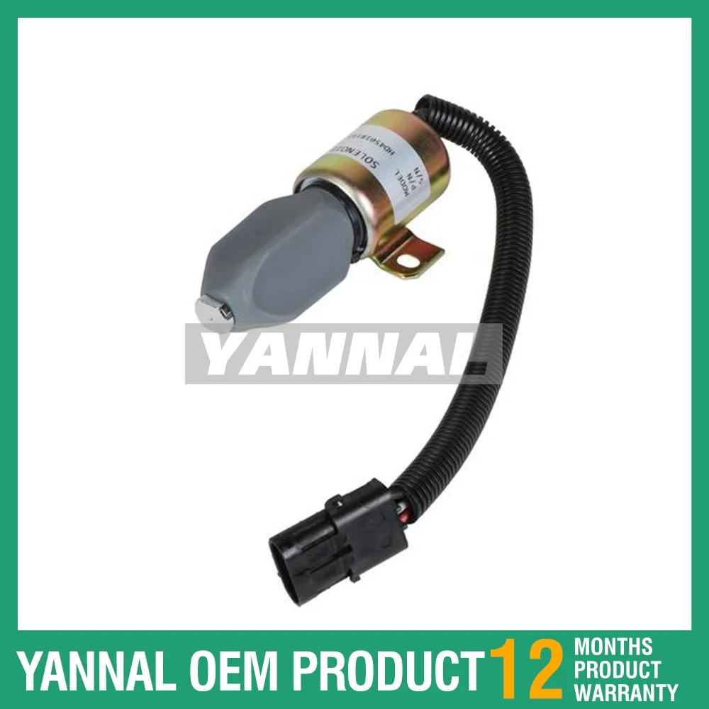 

High Quality After Market Part 332/J5060 Fuel Solenoid JS130 JS160 JS180 JS240 JS260 JS330 24V For JCB Parts