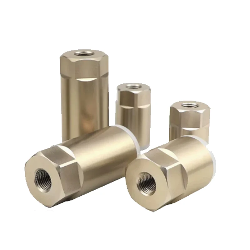 M6/8/10/12/16/20/27 Limiter 10/20/30/50 Aluminum Alloy For Adjusting Stroke Of Adjustable Nut Screw Of Pneumatic Cylinder.