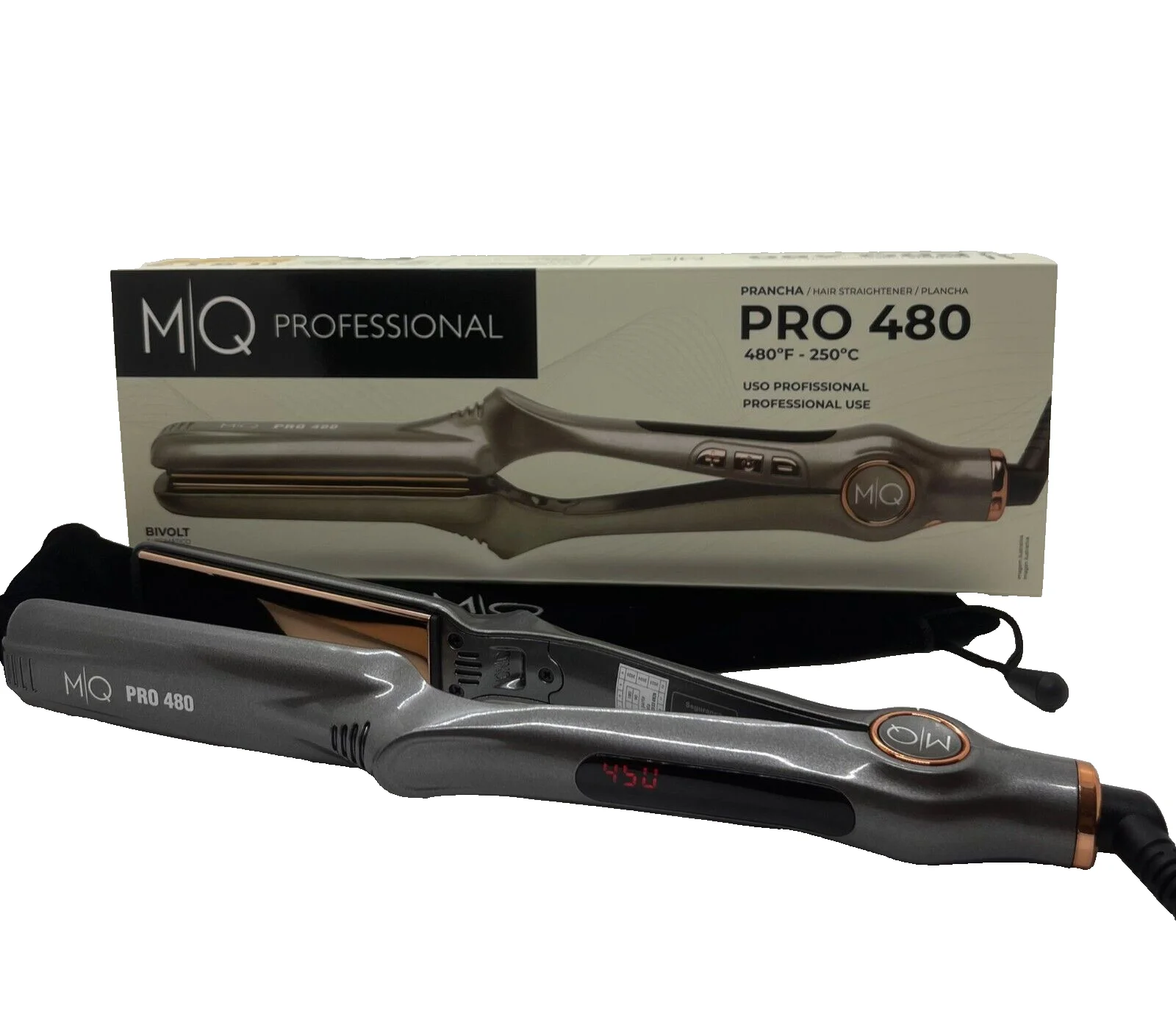 M.Q Professional - PRO 480 Hair Straightener Iron, 220W