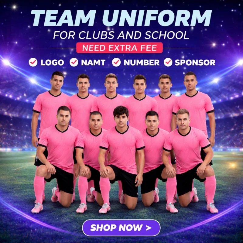 2025 Custom Football Jersey Suit Men Child Soccer Clothes School Uniform For Boys Customize Name Number Kid Jerseys Tracksuit