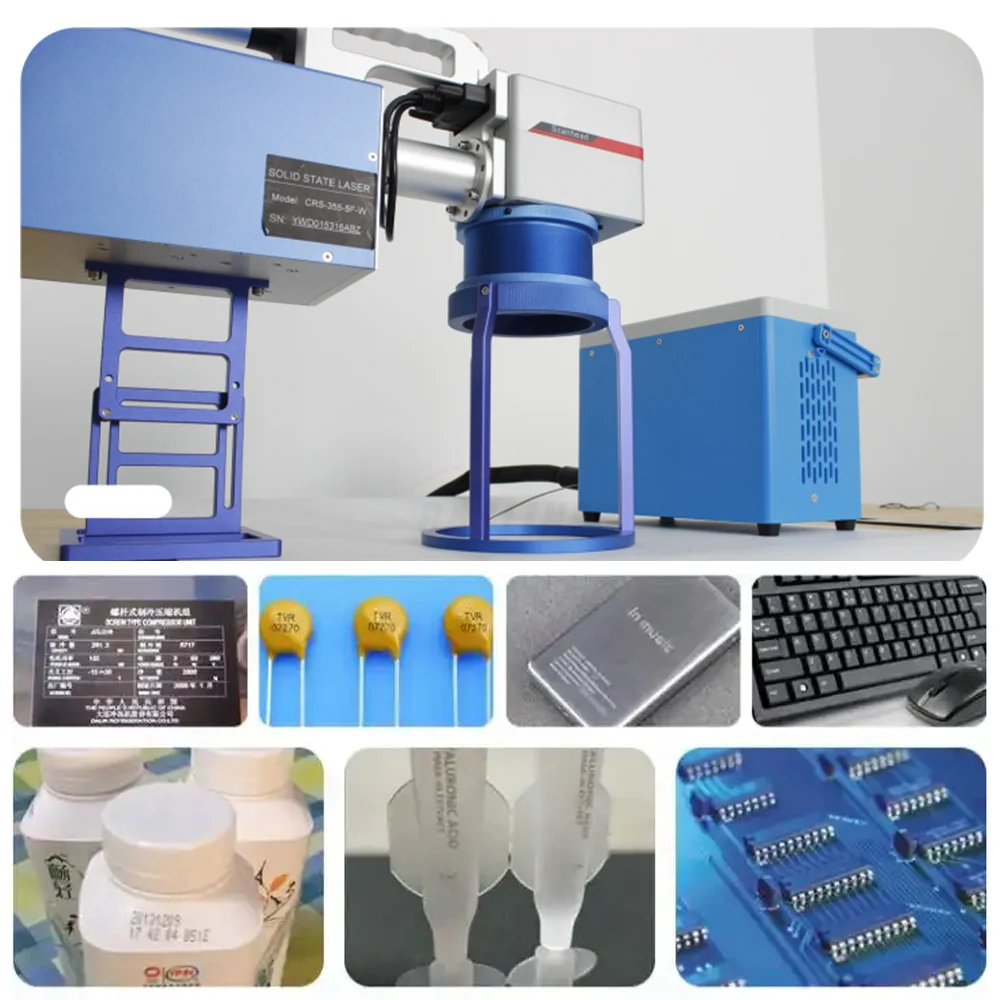 UV Laser Marking Machine Laser Marker UV Laser Engraving Machine for Plastic Glass