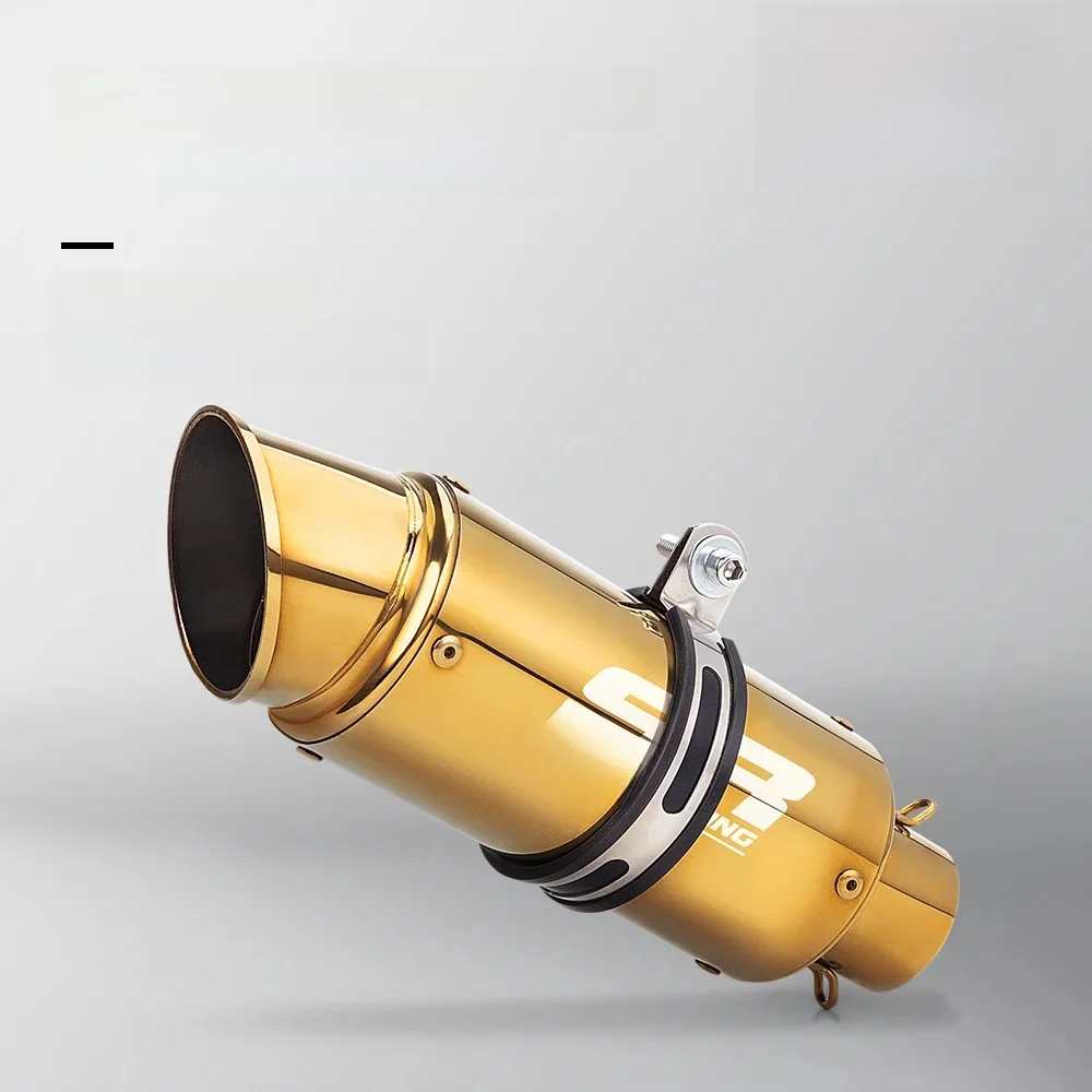 Silencieux d'échappement universel pour moto 51 mm en acier avec DB Killer - project Z800 900 Z1000 CBR600 S1000RR MT07 MT09