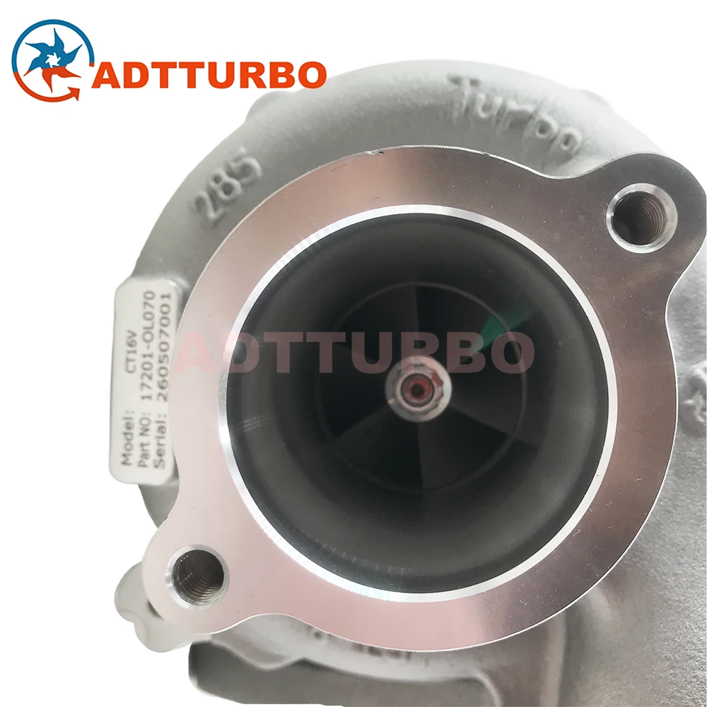 VB31 17201-0L071 New CT16V Turbocharger 17201-0L070 Turbine 17201-OL071 17201-OL070 for Toyota Hilux 2.5 D-4D 106Kw 144HP 2KD-F
