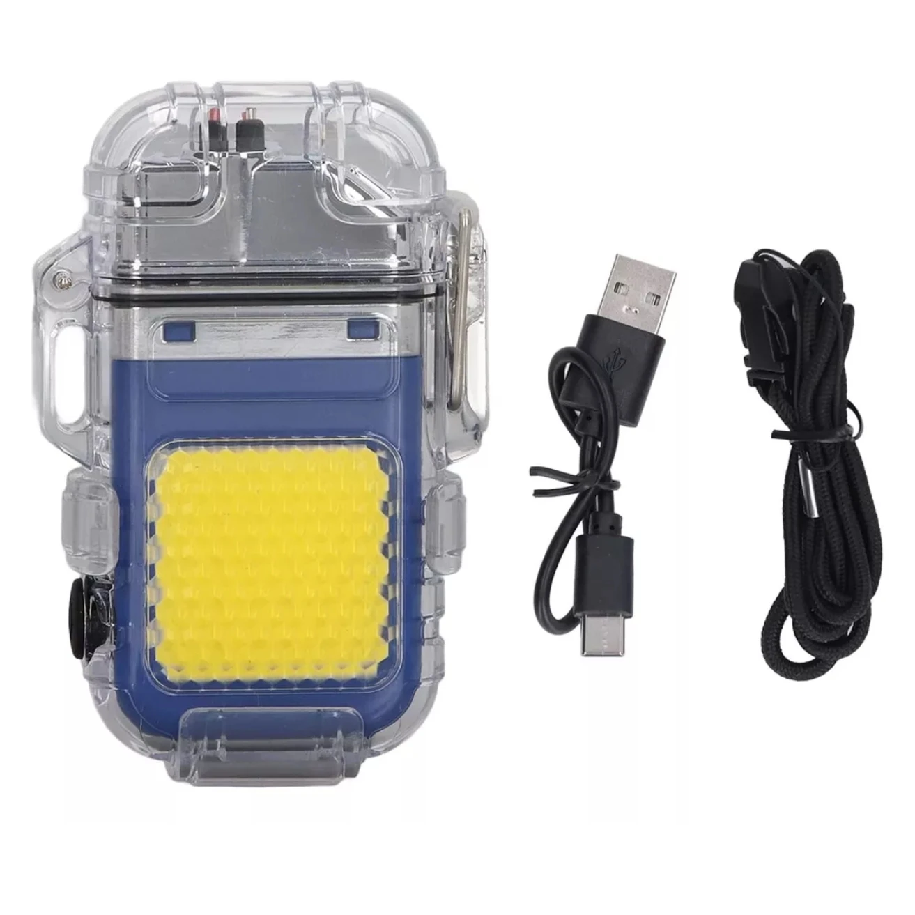 Lanterna Isqueiro Plasmático Led ، قابلة لإعادة الشحن