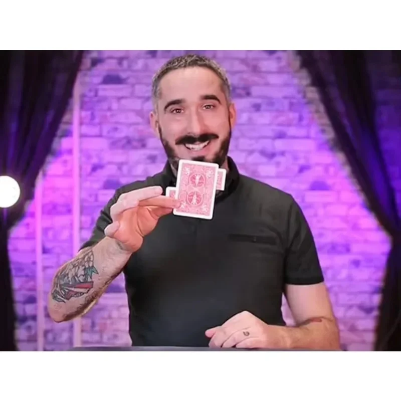 WARPZAG-Carte de Joel Wellington inson pour tours de magie, accessoire de magie close-up, poker