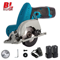 3inch 200W Brushless Circular Saw 16.8V Electric Woodworking Saw 90mm Depth Adjustable Cordless Wood Cuttiing Machine Power Tool