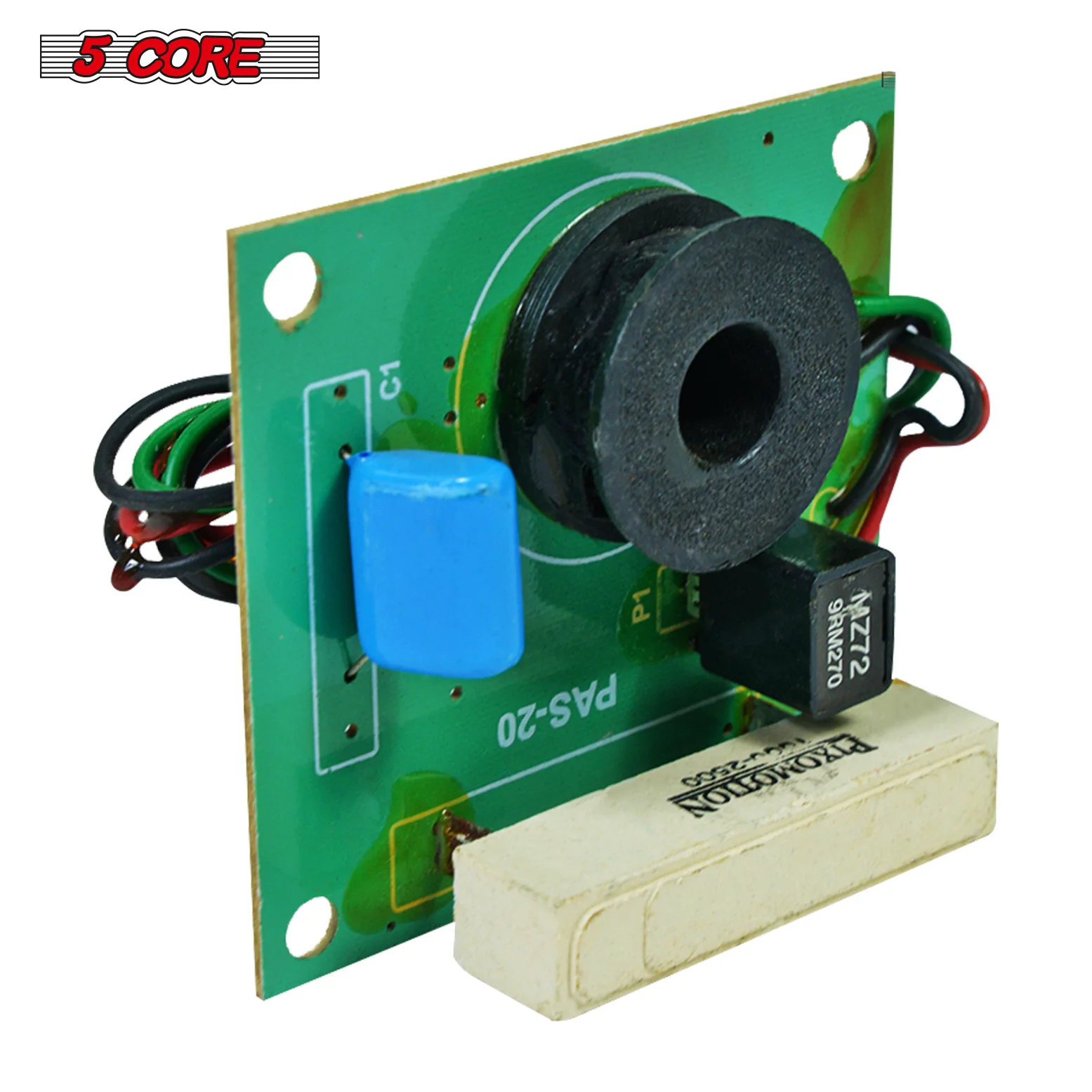 5 Core 1 Way Passive Cross Over Network Frequency Divider Metalised Polyester Capacitors