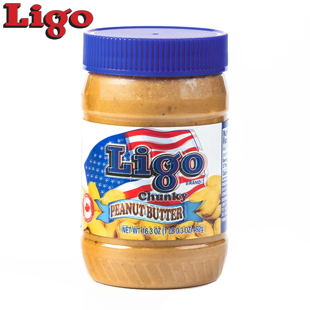 Ligo Peanut Butter Peanut Jam Chunk 462g 2 pieces