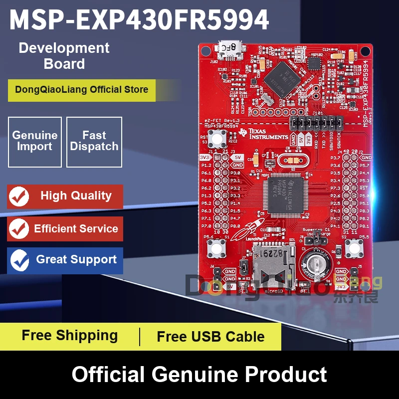 In stock: MSP-EXP430FR5994 MSP430FR5994 LaunchPad Development Kit Development Board