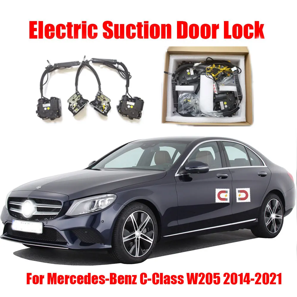 

For Mercedes-Benz MB C-Class W204/205 2011-2021 Electric Suction Door Power-assisted Closing Automatic Door Soft-close Function