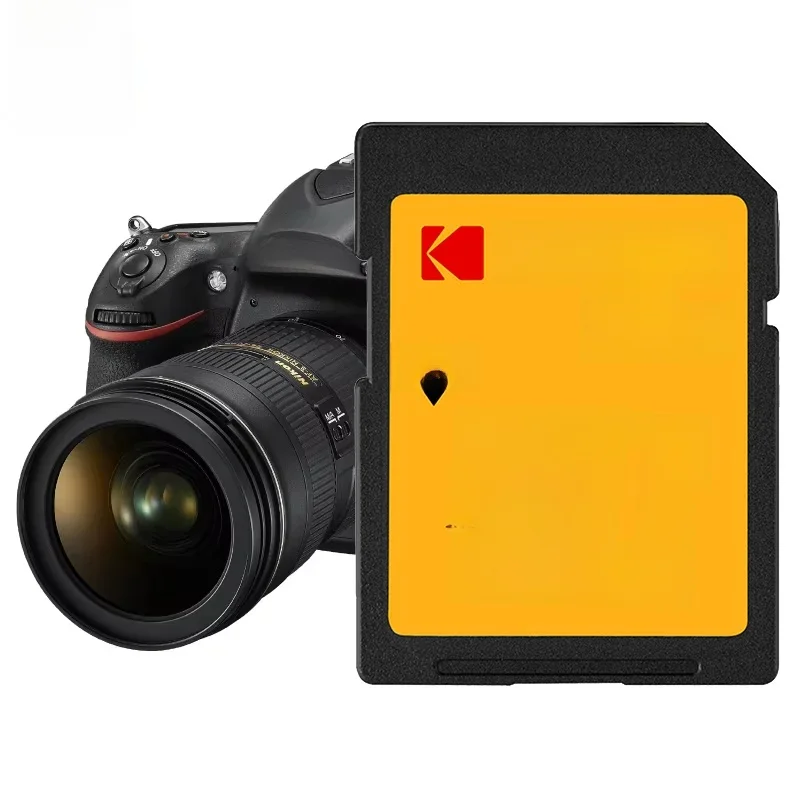 Kodak Sd Card For Camera High Speed 100Mb/S C10 Memory Card 32Gb 64Gb 128Gb 256Gb Sdxc A1 U3 V30