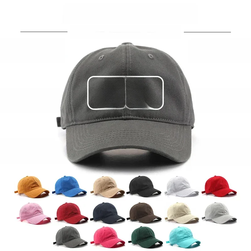 SLECKTON Custom Baseball Cap Mode DIY Brief Borduren Hoeden voor Vrouwen en Mannen Katoen Ontwerp LOGO Groothandel Unisex Caps - afbeelding 2