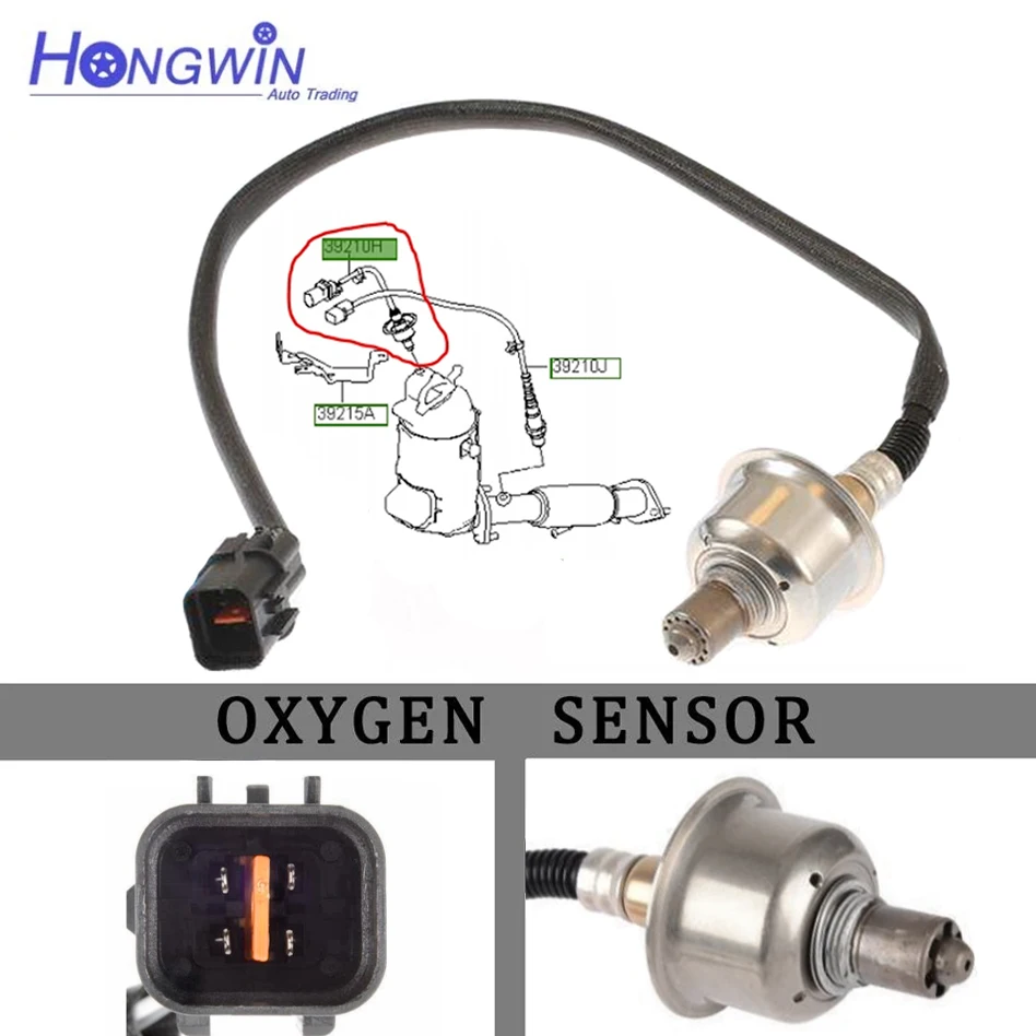 

Датчик кислорода O2 для KIA Cee'd Pro Rio Hyundai i10 i20 i30 G4LC G4FA G3LA 3921003057 3921003050 9025030007 5561304519 234-4433