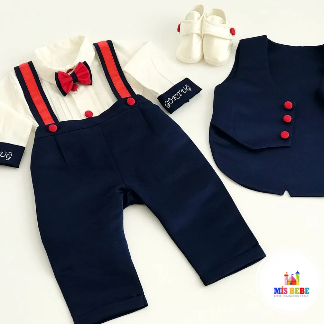 5-Pcs Boy Baby Set Clothing Personalized Outfit Custom Baby Clothes Winter Spring