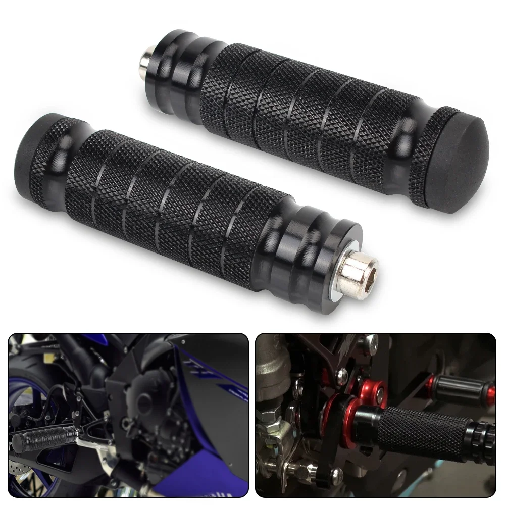 Pédale du siège arrière repose-pieds arrière de moto repose-pieds repose-pieds repose-pieds arrière de moto filetage ensemble arrière pédales