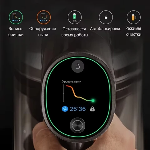 Беспроводной пылесос Dreame T30, 500 Вт, для сухой уборки — пример использования
