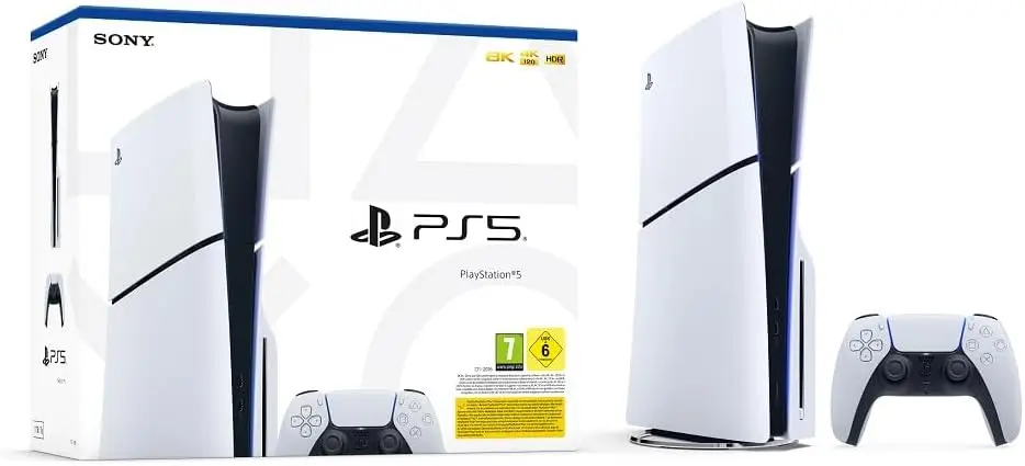 وحدة تحكم PlayStation 5 PS5 Slim 1 TeraByte الجديدة مع قارئ القرص-إصدار الاتحاد الأوروبي #1