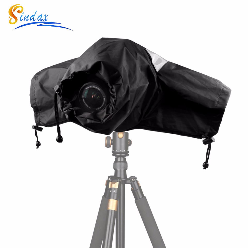  Professional Waterproof Camera Rain Cover Protector for Canon Nikon Sony Pentax Digital SLR Cameras, Great for Rain Dirt Sand 