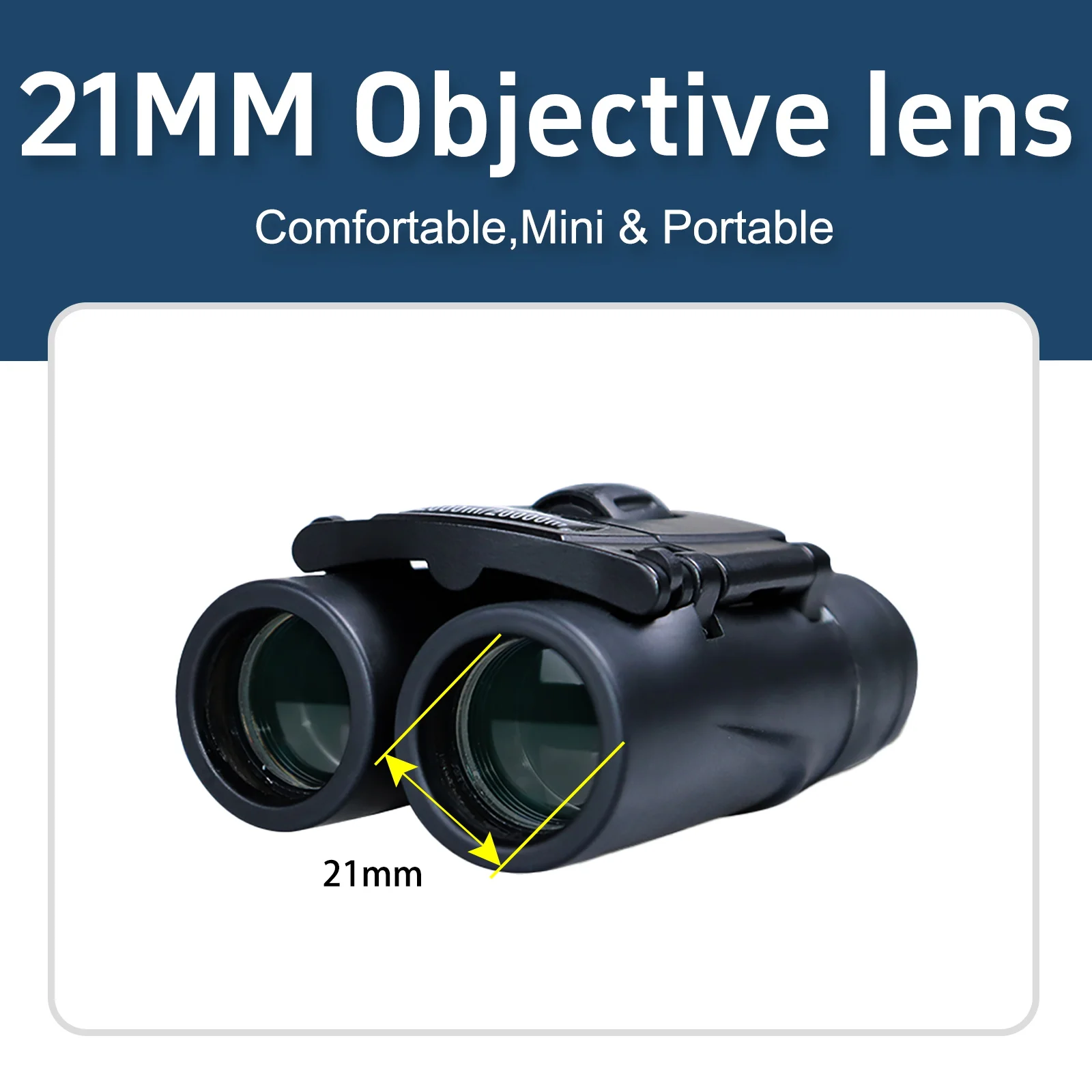 8x21mm HD Binoculars Compact Sturdy Durable Mini Portable For Adults And Kids Bird Watching Travel Concert Occasions