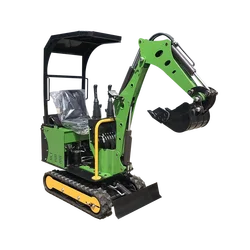 Hot selling status Small excavator 1-ton tracked hydraulic excavator customized product for sale