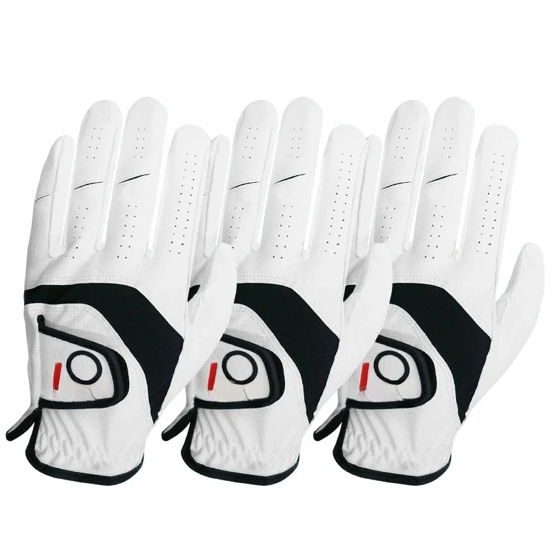 Golfhandschoenen Heren 3 stks/6 stks All Weather Zacht Ademend Linkerhand Rechtergreep Drop Shipping - afbeelding 2