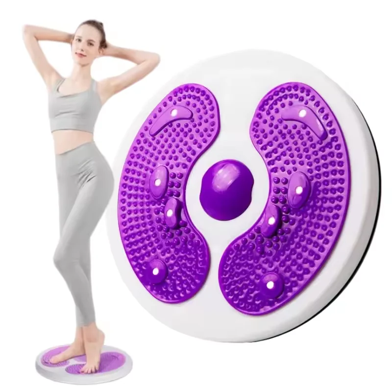 Multifunctional Waist Training Turntable Portable Beautiful Legs Waist Twisting Massage Turntable Body Shaping Thin Waist