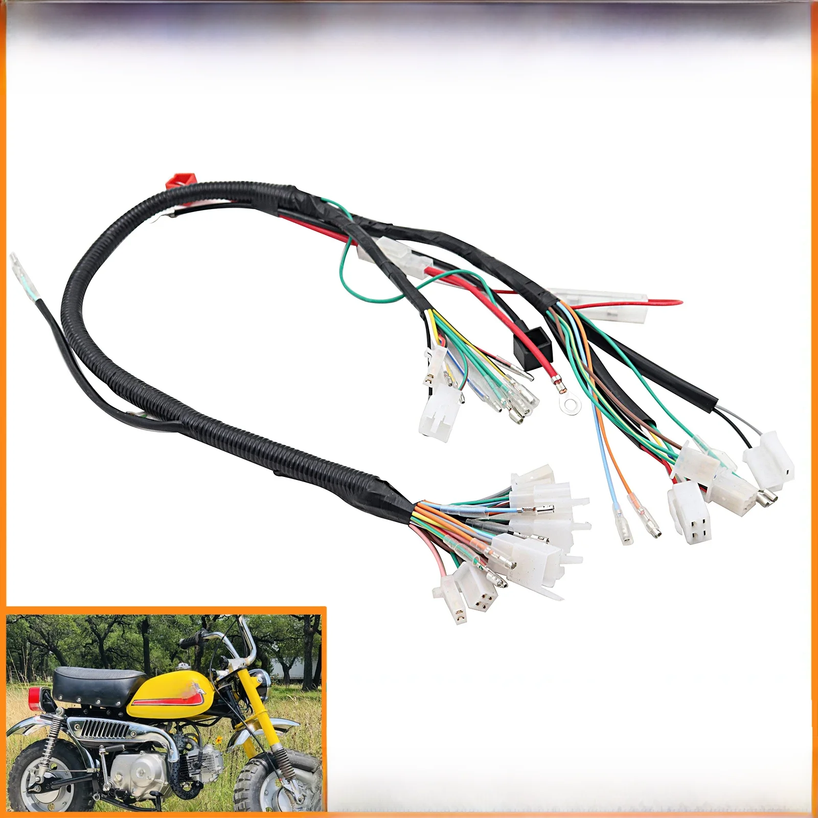 AliExpress NONE Motorcycle Electrics Wiring Harness Coil Kits For Honda Z50 Z50A Z50J Z50R JC70 DAX Mini Trail Monkey Bike Accessories