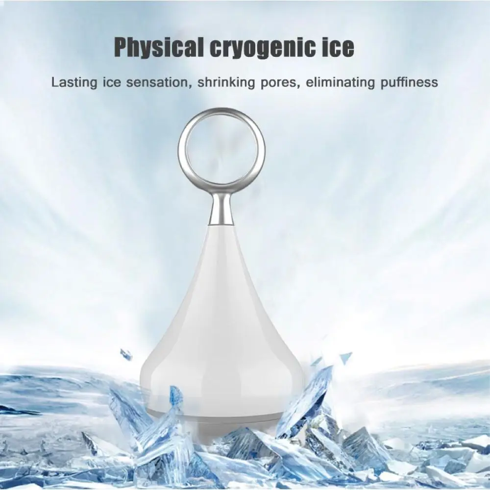 Ice Beauty Cooling Huidverstrakkingstool Gezichtsapparaat voor lage temperaturen voor gezichts- en oogverzorging Porie krimpend en rustgevend