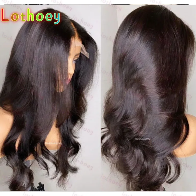Body Wave Silk Base Full Lace Human Hair Wig Brazilian Remy Hair Wavy Pre Plucked Silk Top Full Lace Wig With Baby Hair