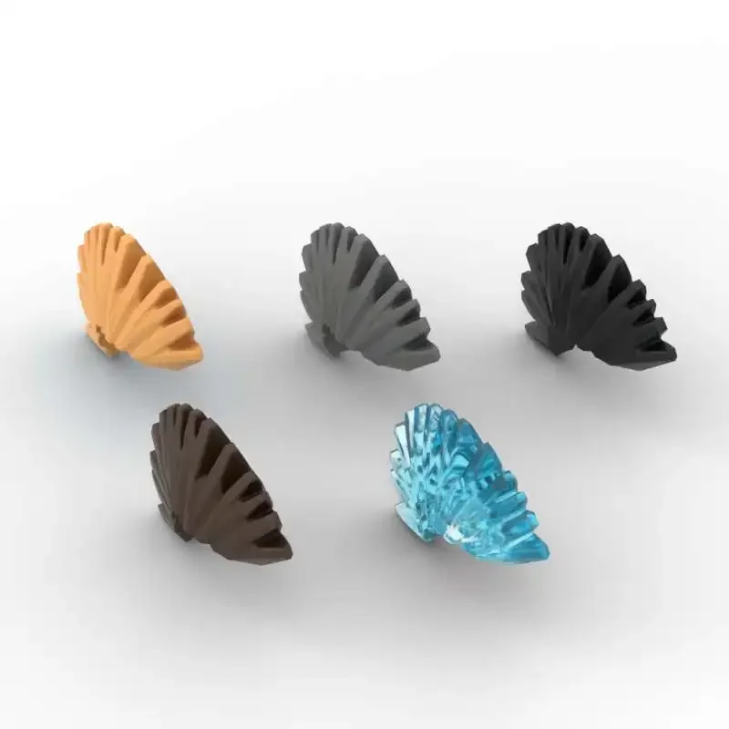 MOC-décennie s de Construction de Cheveux Mohawk pour Enfant, Kit de Pièces, Briques de Coiffure Punk Rock, Jouets de Parloisir, Cadeau d'Anniversaire, 10 Pièces, 93563