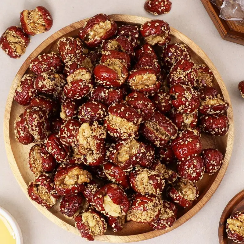 Caballo de nogal de otoño real rico en sésamo, 500g + 500g