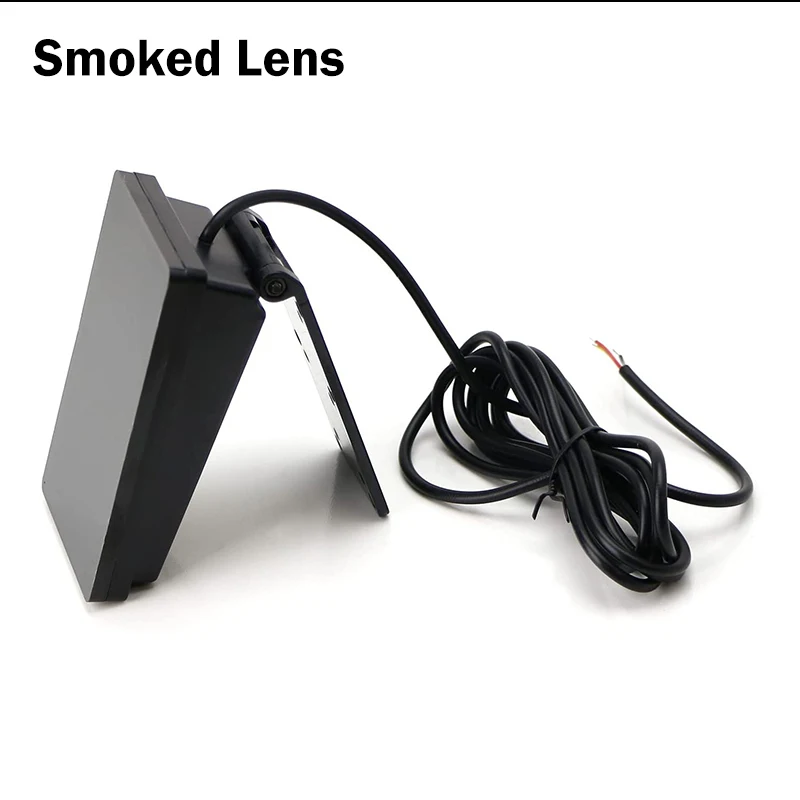 1pc Universal Rear Bumper Diffuser Rear Fog Light F1 Style Strobe Brake Feature & Adjustable Add-On Mounting Bracket For Car SUV