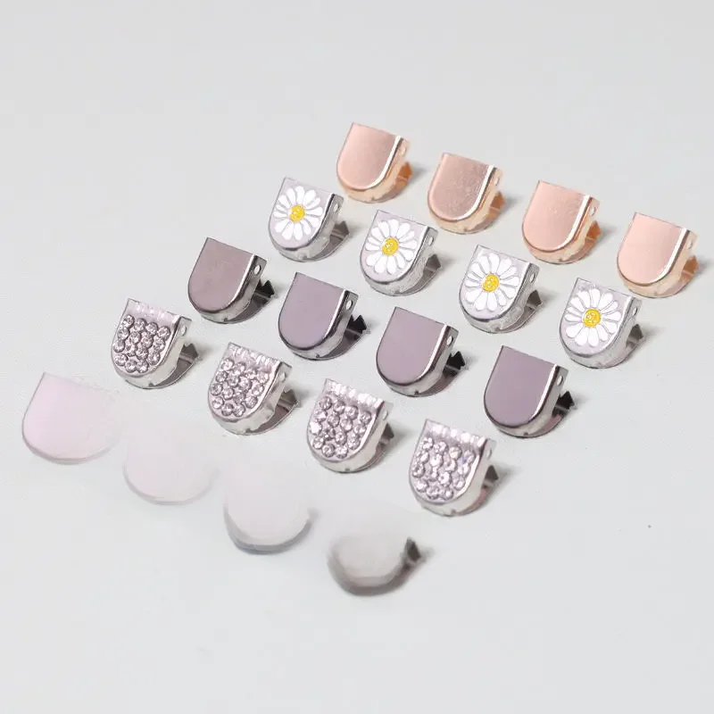 4/16 pièces lacets élastiques baskets serrures en diamant lacets sans attaches enfants adultes sans cravate lacets de chaussures bandes de caoutchouc serrures de lacet