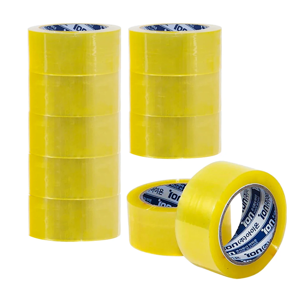 Ion box tape transparent 40M * 10 pieces same day shipping transparent box tape