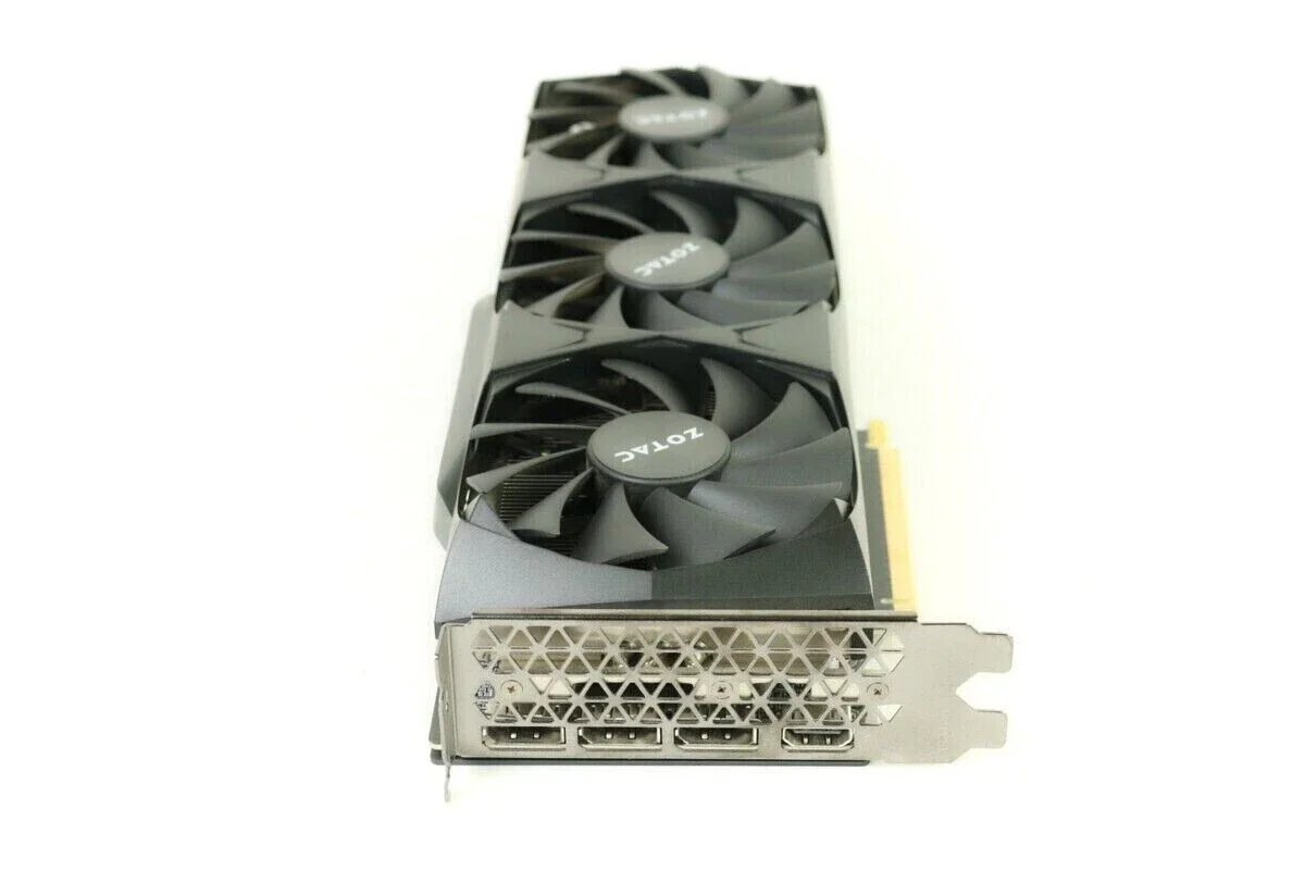 Б/У видеокарта Zotac GeForce RTX 3070 8 ГБ Thunderbolt GPU