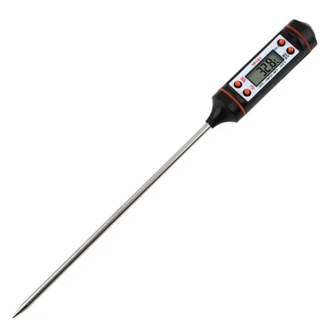 1 + 1 Probe Deep Thermometer Baking Cooking Stek for meat center cooking oil frying baking TP101