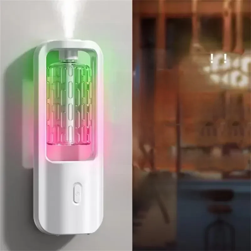 Diffuseur d'huiles essentielles 50ml, USB, multi-mode, affichage numérique LED, affichage mural, désodorisant, parfum de pièce intelligente