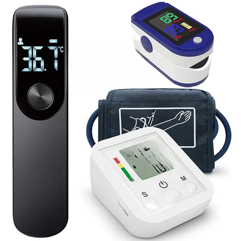 Médico Digital Braço BP Monitor de Pressão Arterial, Tensiômetro, Tonômetro, Esfigmomanômetro