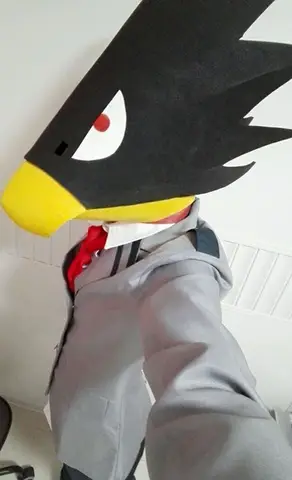 Personaliza la máscara de Fumikage Tokoyami Cosplay