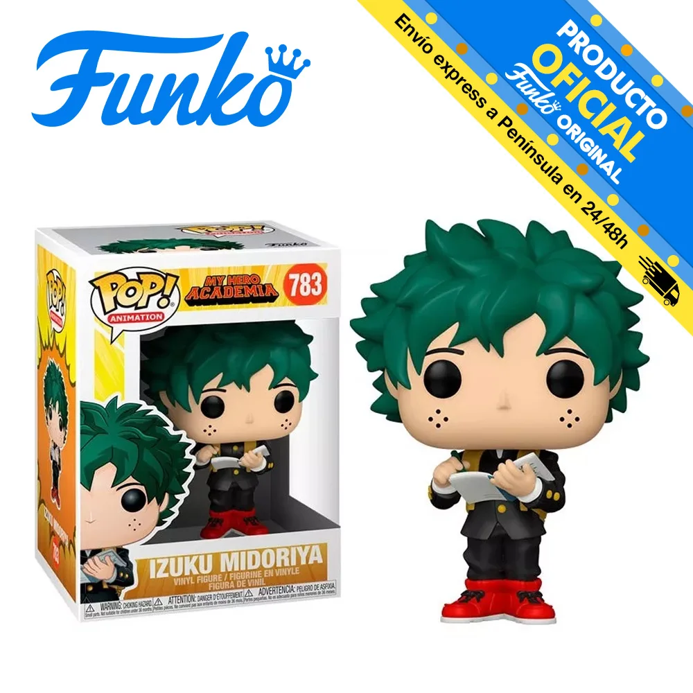 48476 FUNKO POP! My Hero Academy-Izuku Midoriya, original, gift, collection, boy, girl