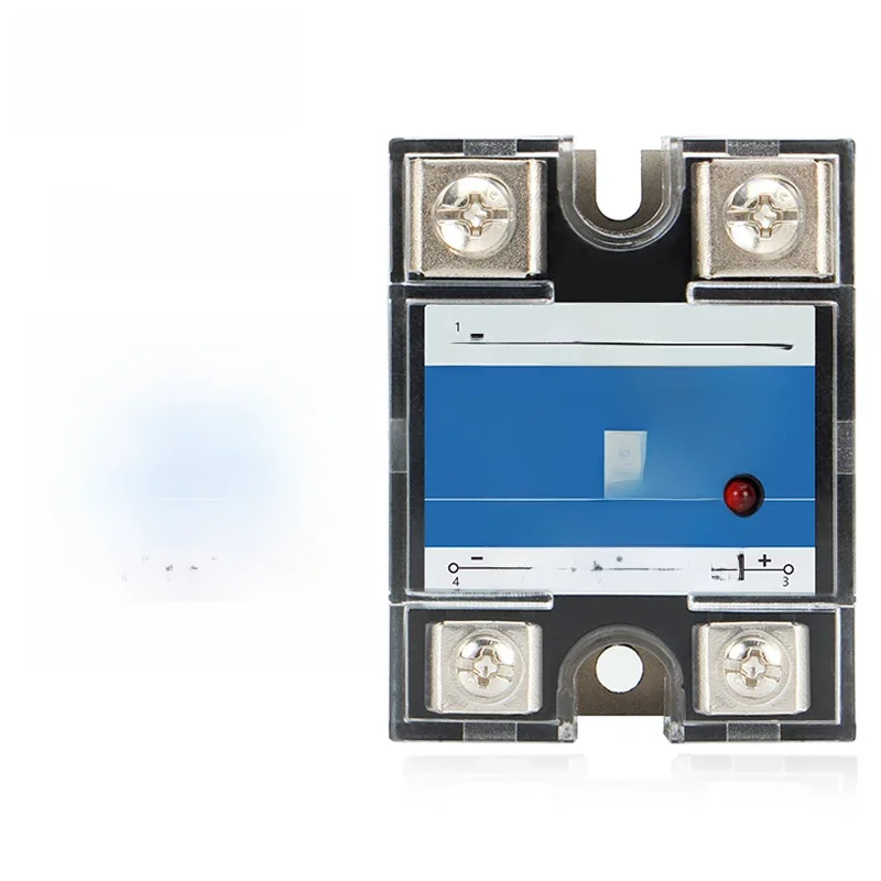 CG SSR-10DD 25DD 40DD 150A 200A SSR Jednofazowy Przekaźnik Półprzewodnikowy Sterowany DC z Radiatorem, 3-32VDC do 220VDC 600V 10A 25A 40A DD — zdjęcie 2