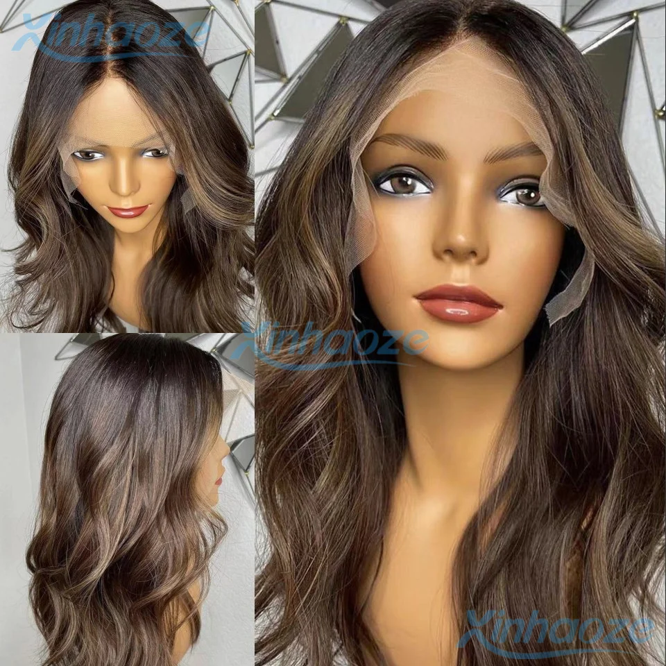 

Бесклеевые черные темно-коричневые человеческие волосы, волнистые 5x5, шелковые парики с застежкой сверху, предварительно сорванные бразильские 13x6/360, кружевные фронтальные парики