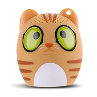 Cat Portable Mini Speakers Bluetooth Wireless Outdoor Animal Cartoon Speaker Mini Portable Stereo Sound Box for Gift